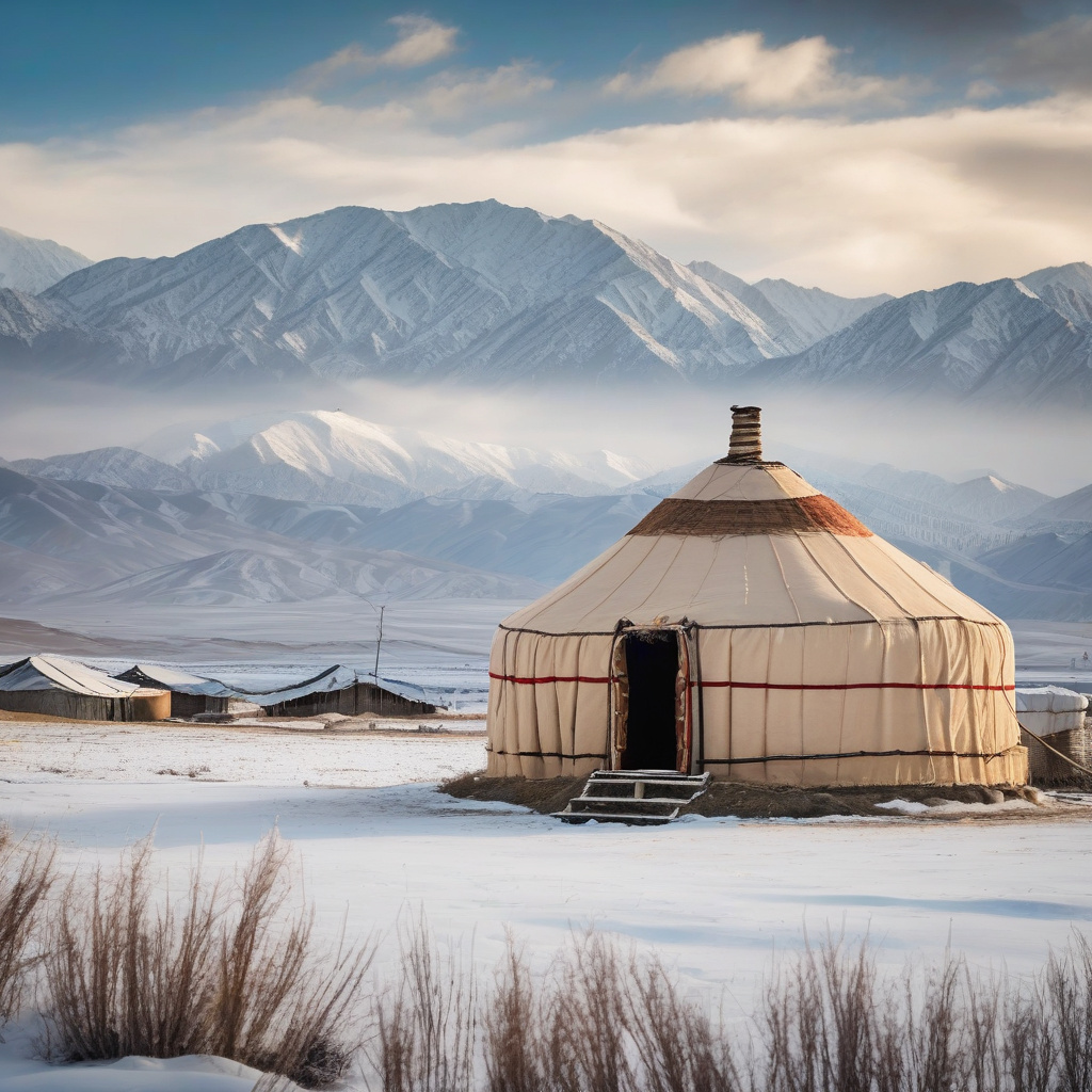Kyrgyz ski resorts infrastructure: gear rental shops in Karakol