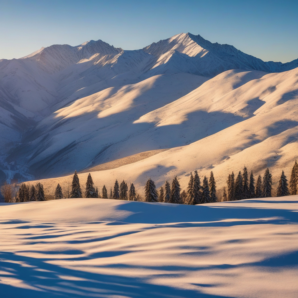 Winter atmosphere in Kyrgyzstan: yurt hospitality for skiers