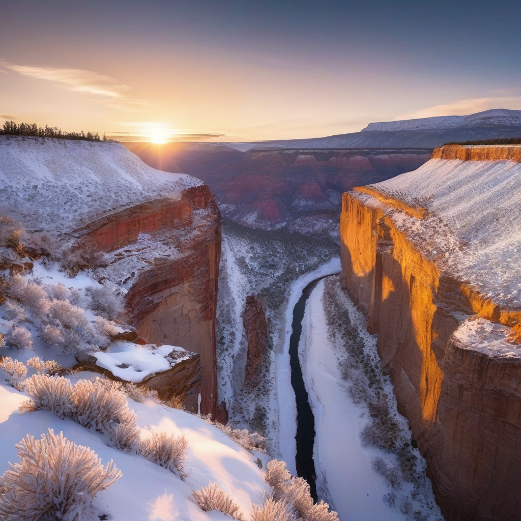 Казковий вид зимового трекінгу у національних парках світу Зимовий трекінг у національних парках із засніженими горами, озерами та лісами