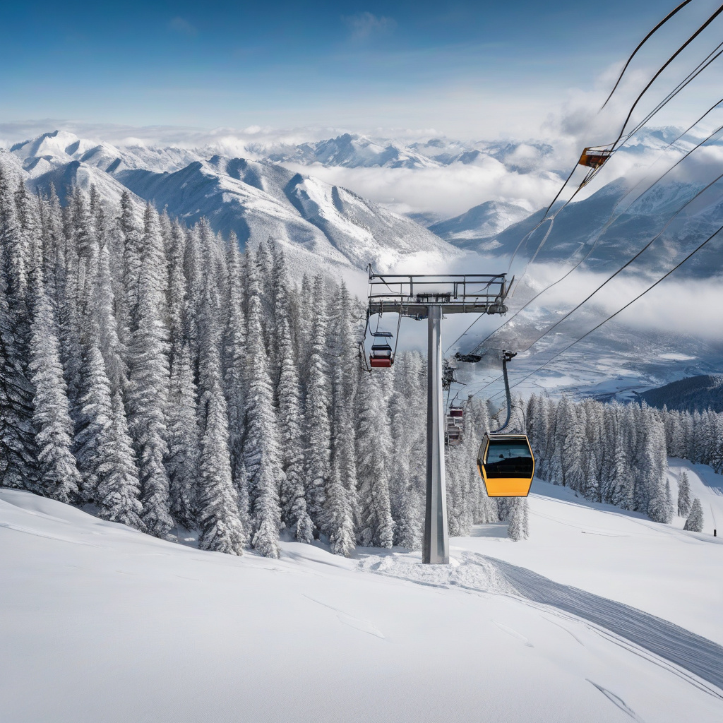 Traditional Persian teahouse near ski slopes