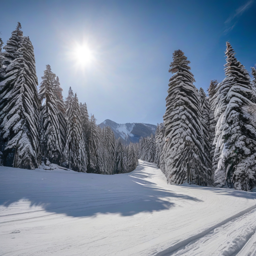 Solang Valley ski resort India snowy season