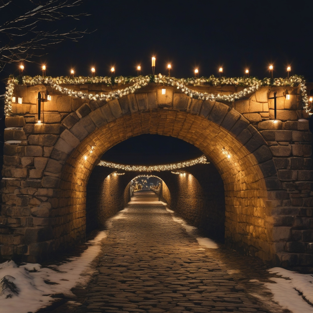 Старий центр Базеля взимку: готичний собор і яскраве новорічне освітлення