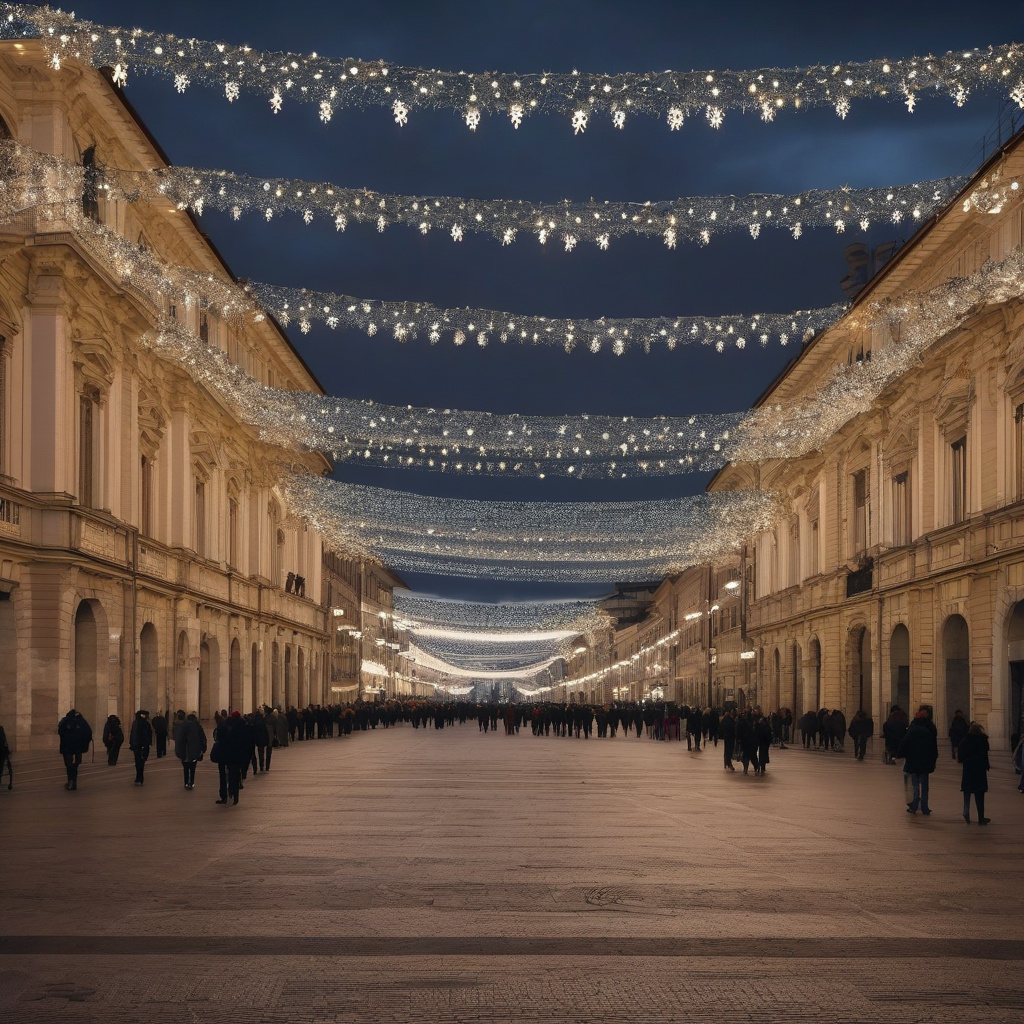 Імперська архітектура Трієста та різдвяна Адріатика, зимовий захід Архітектура Трієста — імперські палаци і море взимку