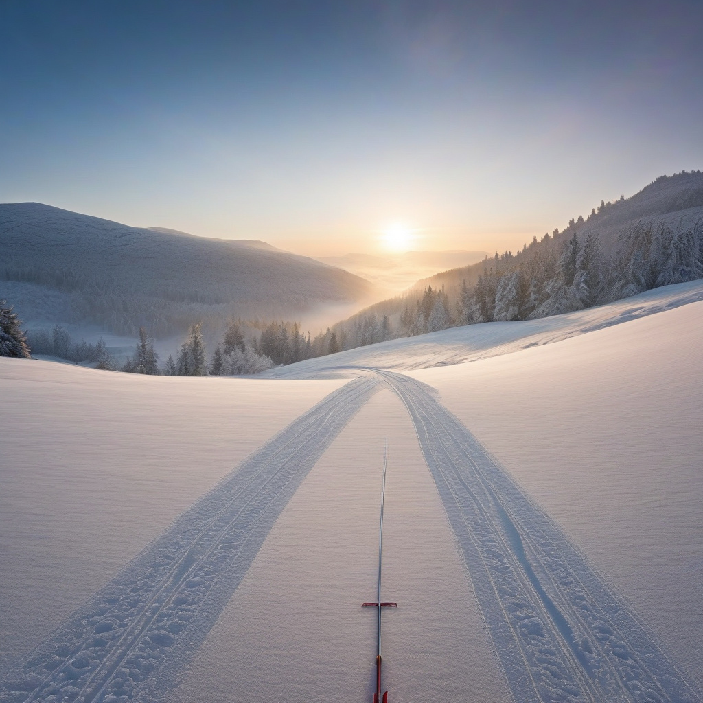 Зимові піші маршрути та похід у європейських лісах Зимовий похід у лісі снігоступи європейські маршрути