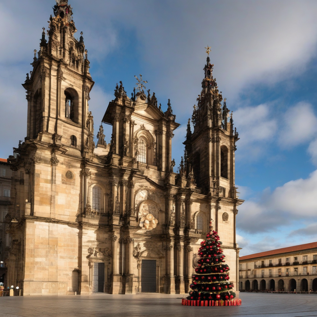 Сантьяго-де-Компостела: святкова зима серед старовинних вуличок Зимова атмосфера Сантьяго-де-Компостела на Різдво