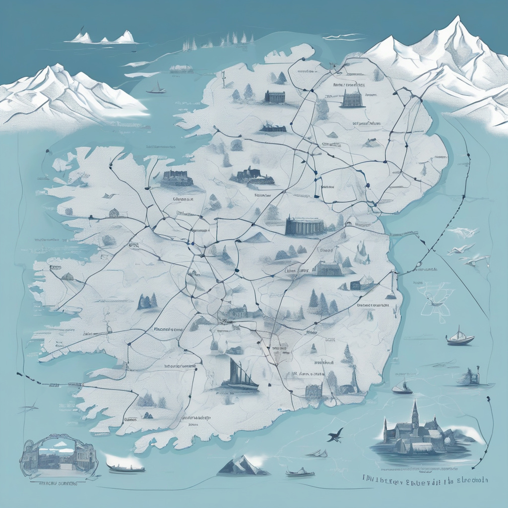 Святкова компанія у центрі Дубліна на Новий рік