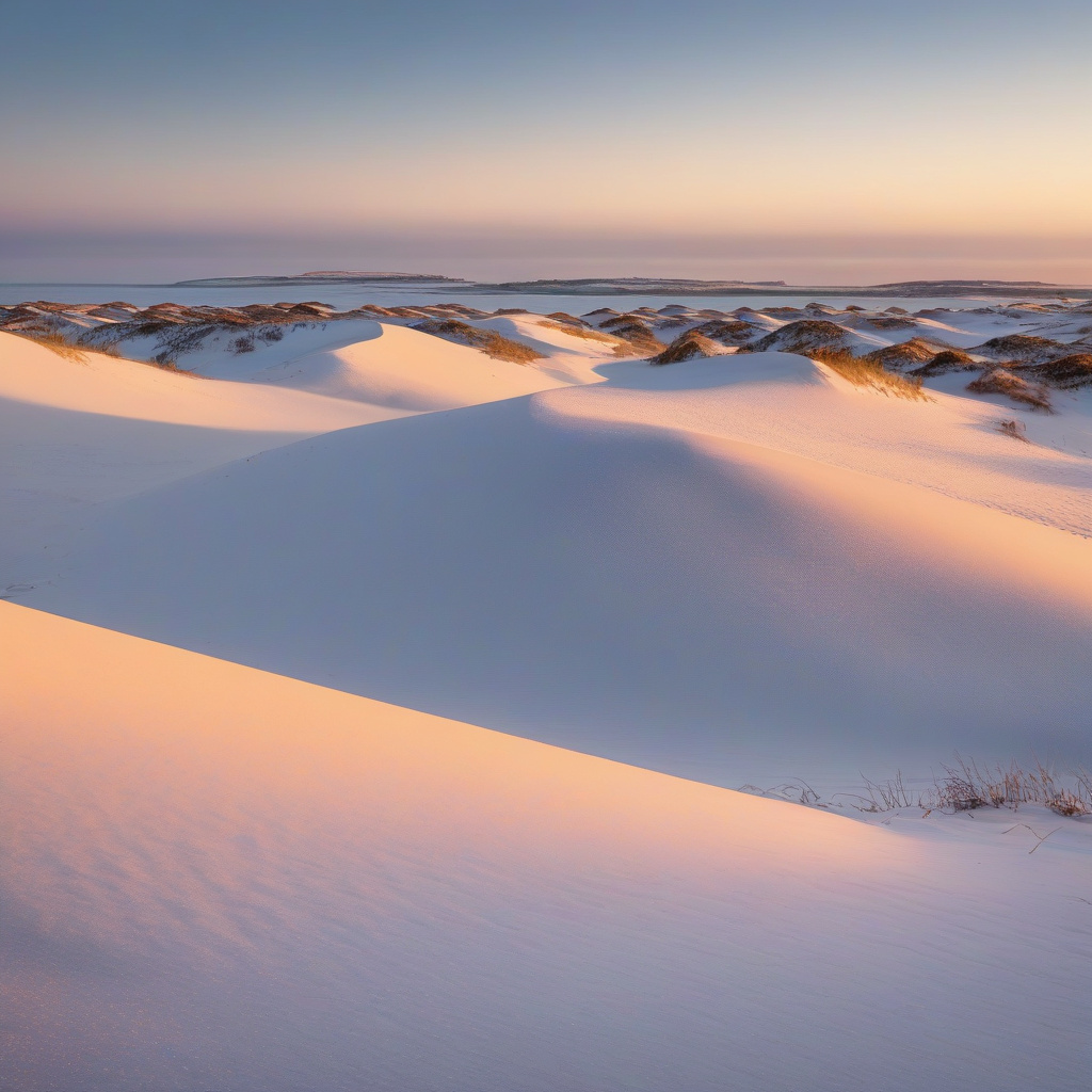 Ідеальна самота для медитативної зимової прогулянки біля моря Одинока людина на набережній оточена туманом і снігом