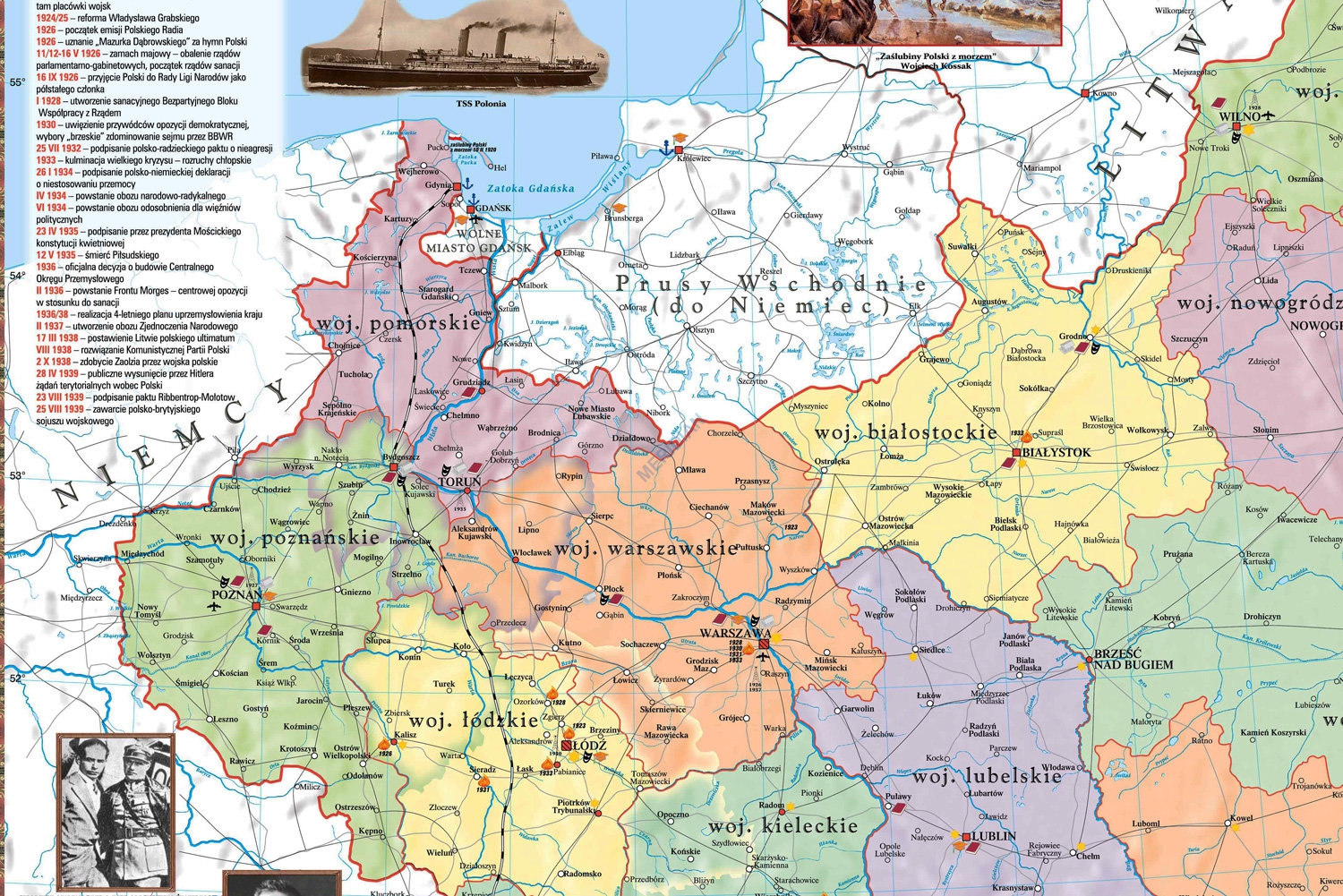 Карта Польщі 1939 року: Історичний погляд на переломний момент у Європі