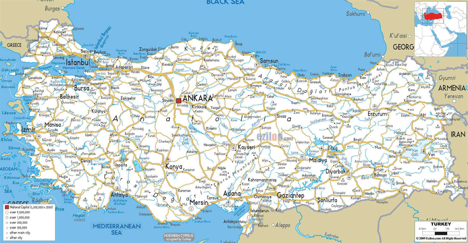 Maps of Turkey: A Guide to an Amazing Country
