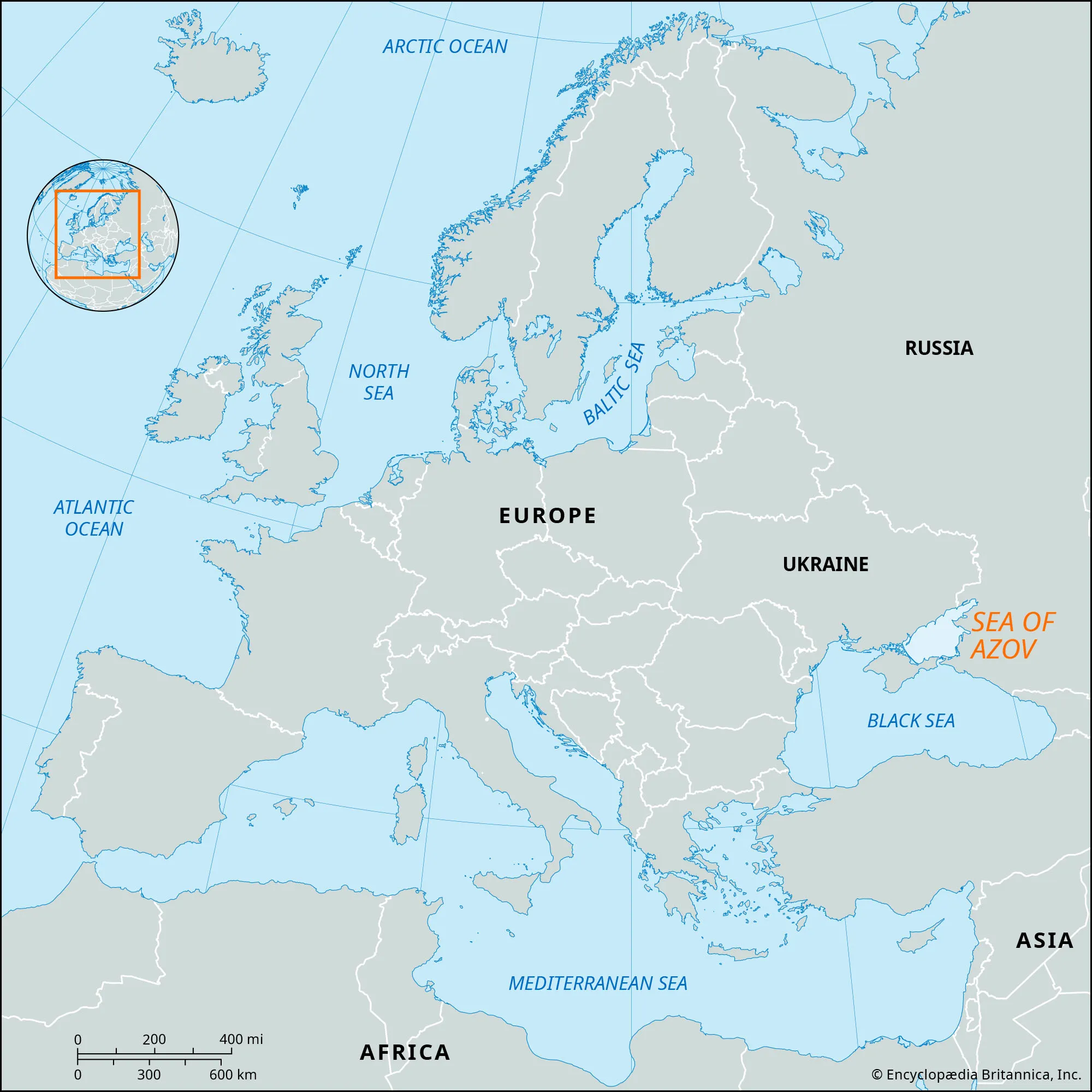 Азовське море на карті: загадки та таємниці наймілководнішого моря у світі