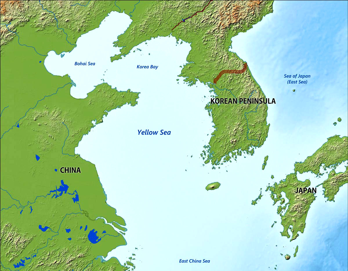 Жовте море на карті: Таємниці однієї з найунікальніших водойм планети