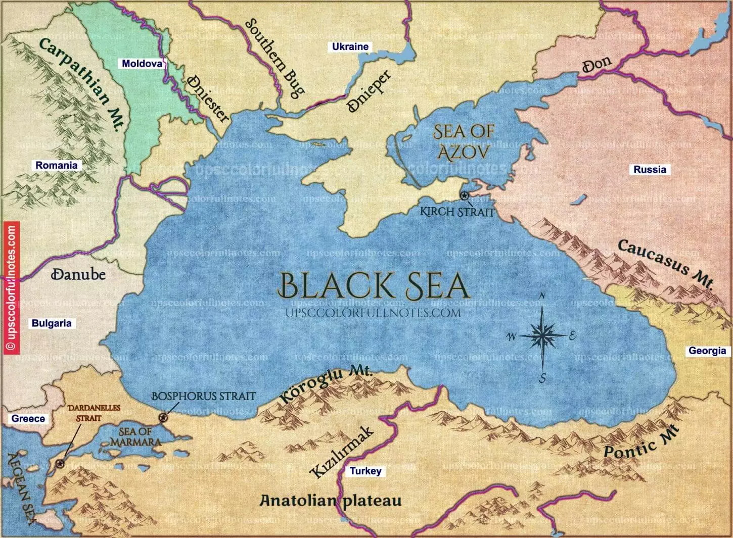 Чорне море на карті: Таємниці, історія та природні чудеса